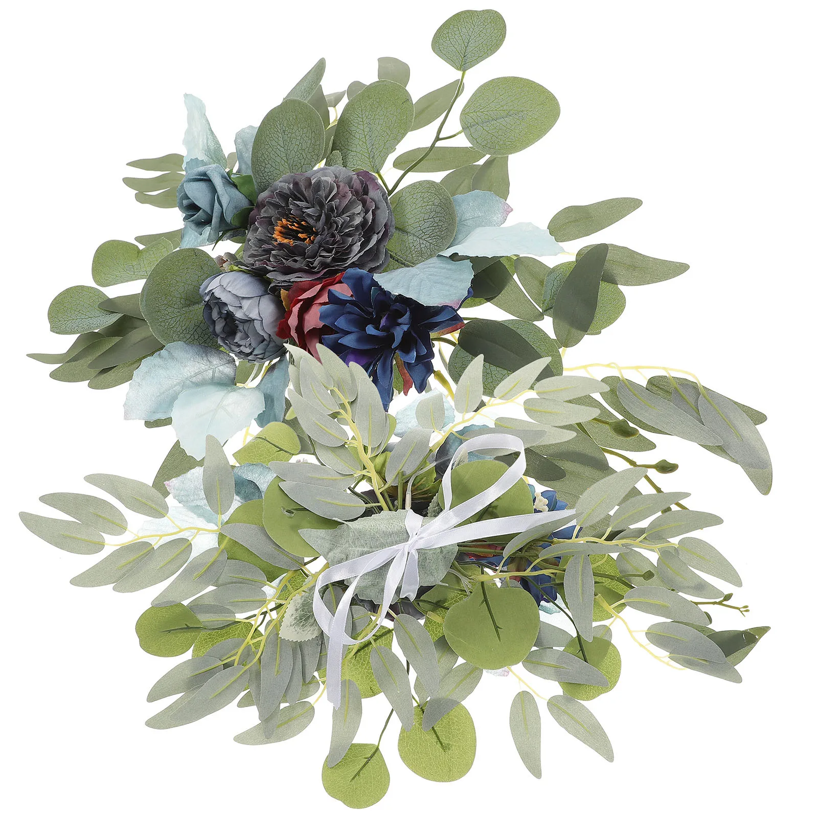 

2Pcs Wedding Arch Flowers Artificial Non Fade for Wedding Ceremony Arch Decor Table Centerpiece Backdrop Decoration