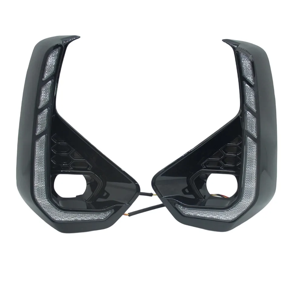 

12 В DRL указатель поворота светодиодные передние противотуманные фары для Toyota Hilux 2024