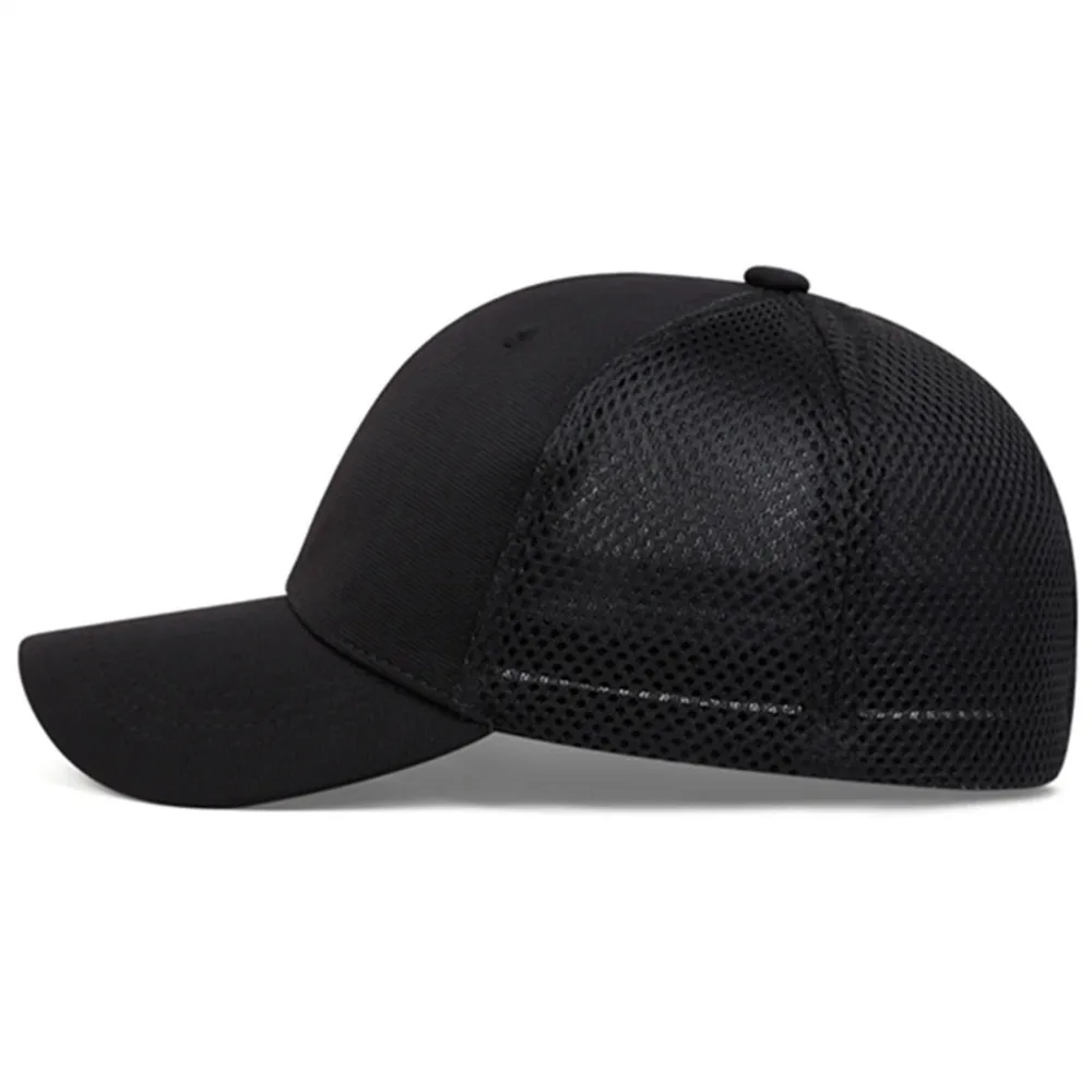 Fashion Casual Baseball Net Caps Rear Sealing Breathable Sunscreen Hat Adjustable elasticity Light Plate Hats Unisex