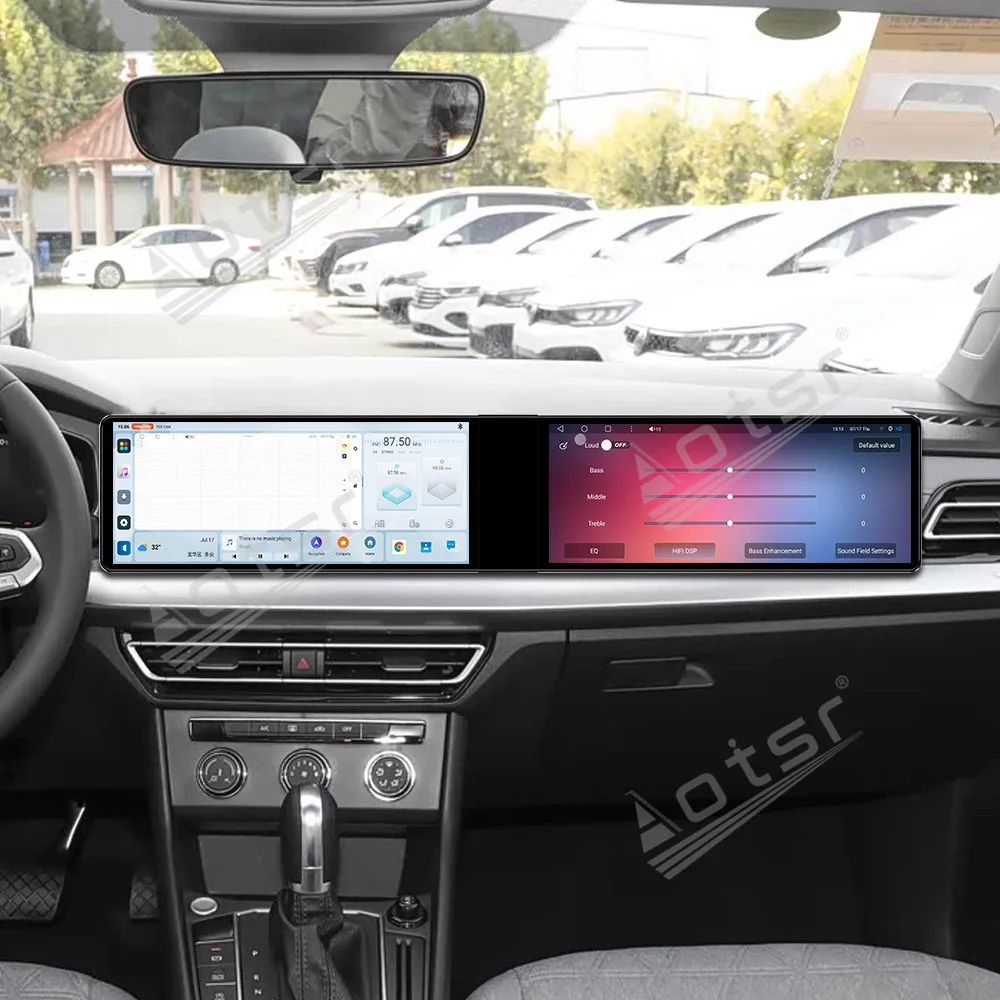 

Двухэкранный мультимедийный проигрыватель для VW Lavida PLUS 2023-2024 с Android 13, GPS-навигацией, видео и стереоприемником
