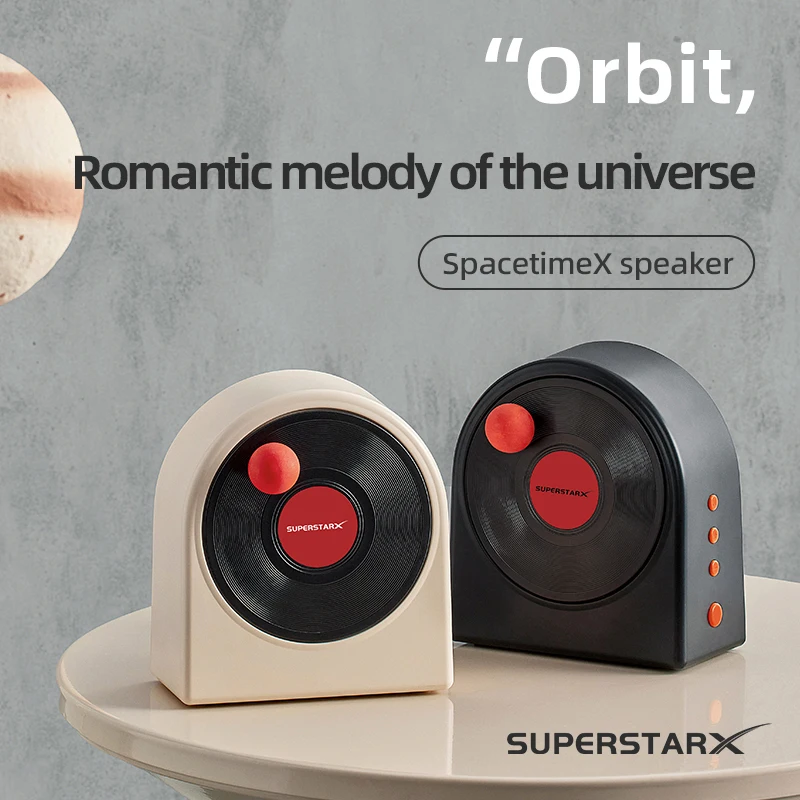 

Bluetooth-динамик Ретро Винил TF Аудио Портативный Ароматерапия Художественный Креативный Орнамент Время и Космическое Путешествие