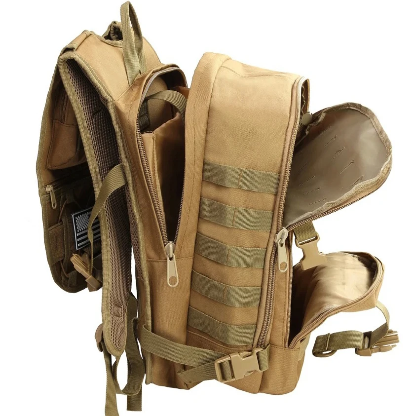 Mochila táctica gran capacidad para senderismo y supervivencia - imagen 3