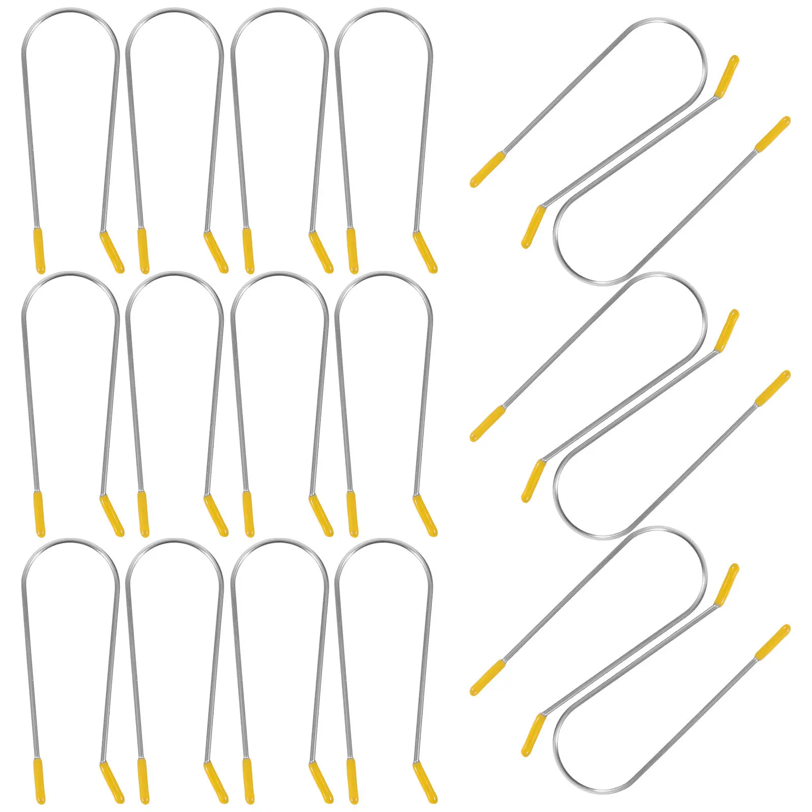 

20Pcs Electric Hair Curler Clips 304 Stainless Steel Hot Roller Clips for All Hair Types Reusable Curler Securing Pins Strong