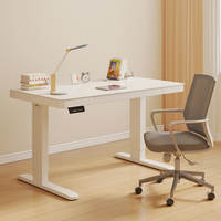 Solid wood intelligent electric lifting table Computer table Lifting table legs E-sports Study