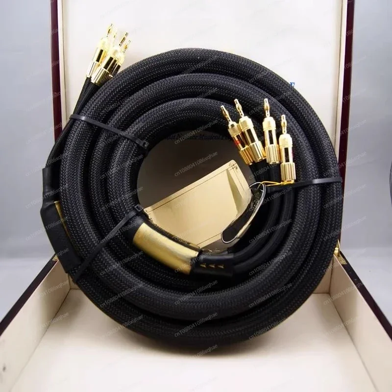 LA5101 fever single crystal copper audio cable, power amplifier is connected to the main speaker cable, speaker cable A