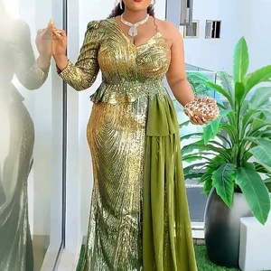 Luxuspartykleider mit Pailletten mermaid elegantes Frauenkleid weibliche Kleider sexy Bodycon Bodycon Bodycon Robe 2025 Neujahrskleidung 8 Hauptverkaufskleid Neujahr 10 Jahre - №5