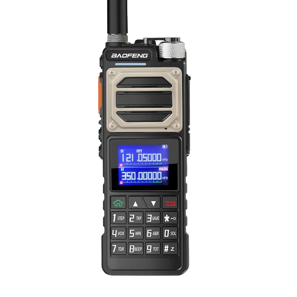 

Baofeng UV-25M 10W 999Ch Multi-Band Handheld Radio 10KM Walkie Talkie 5200mAh Type-c Battery Air Band Scrambler Long