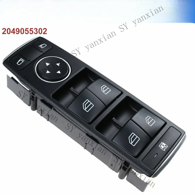 SY+ Master Power Window Switch For Mercedes Benz C Class C250 C300 C350 W204 W212