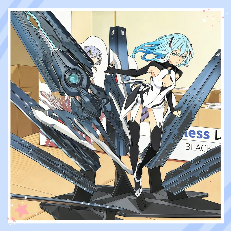 

Коллекционная модель XH AY Factory Beatless Lacia HIE 2018, аниме-фигурка в масштабе 1/8, Black Monolith Deployed Black Coffin