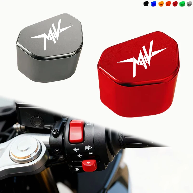 Motorrad-Schalterknopf für Blinker und Schlüsselkappe für MV Agusta Brutale 800 920 990 1000 1090RR F3 675 800 F4RR Rush1000 SV800
