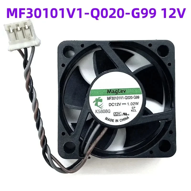 

MF30101V1-Q020-G99 12 В 0,08 А 1,02 Вт 2500 об/мин 30*30*10 мм Мини-ультратонкий вентилятор драйвера 3D-принтера