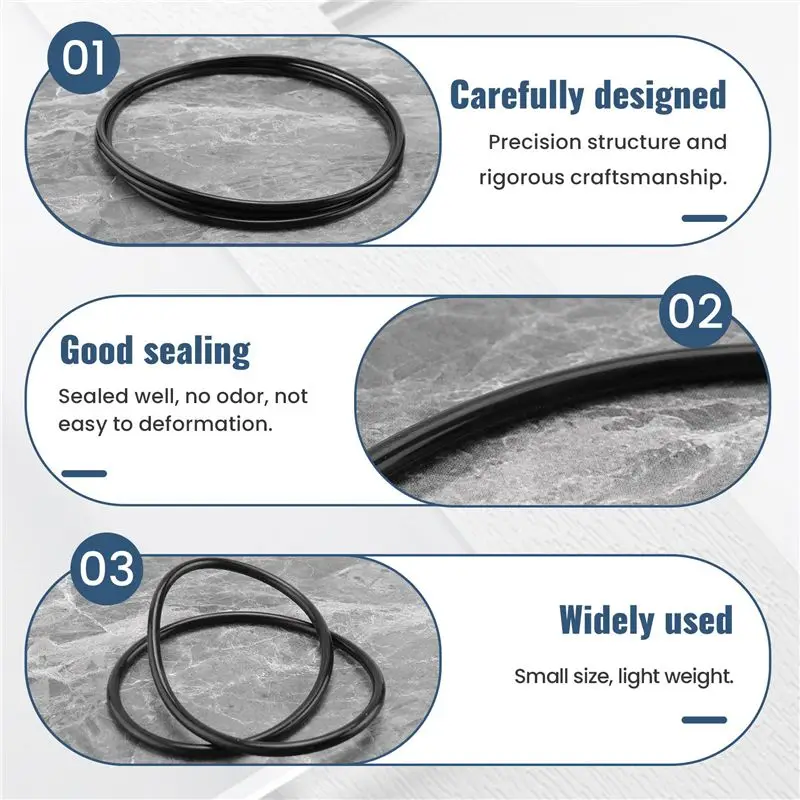 YANA50I Water 151122 Replacement O-Rings For Size Big Blue Oring Buna-N (3 Pack)