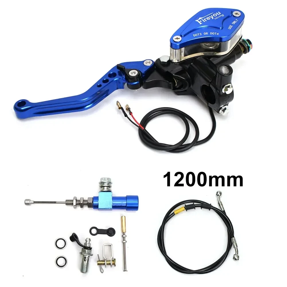 22mm Motorcycle CNC Hydraulic Clutch Kit Lever Master Cylinder Knitting Oil Hose For Racing Yamaha Kawasaki Honda Suzuki Motos