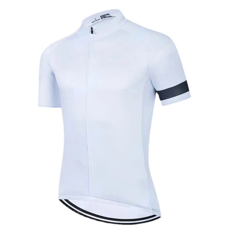 2022 White Cycling Clothes Mountain Bike Bike Clothes Quick Dry Short Sleeve Sports Bike Clothing