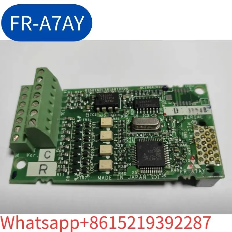 

FR-A7AY communication card BC186A701G53 second-hand Test OK