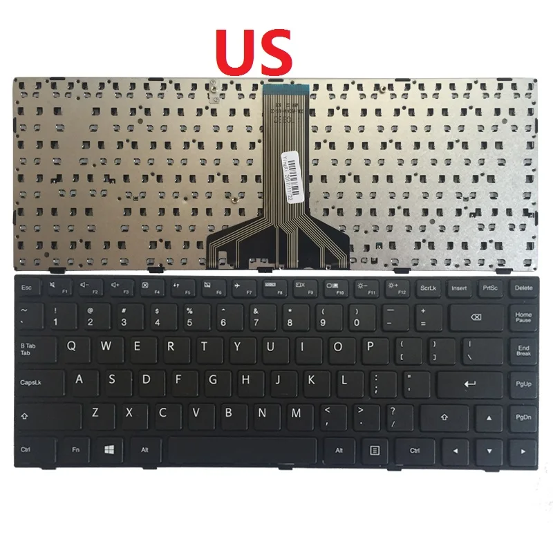 NEW English/US/UK laptop keyboard For Lenovo ideapad 100 14 100-14 100-14IBD 80RK-US SN20K80902