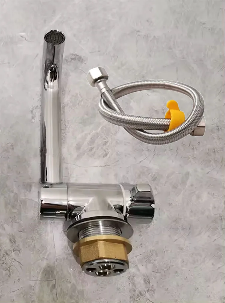 Soffione doccia da giardino per camper, rimorchio da viaggio con valvola a disco in ceramica, rubinetto con valvola a sfera per case prefabbricate per camper