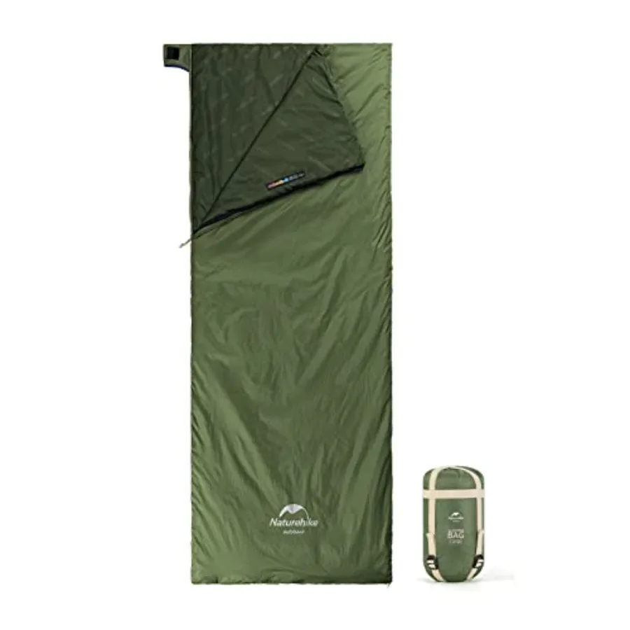 

Lightweight Compact Sleeping Bag 59℉/32℉ Envelope Ultralight Backpacking Sleeping Bag Portable Waterproof with Compression Sack