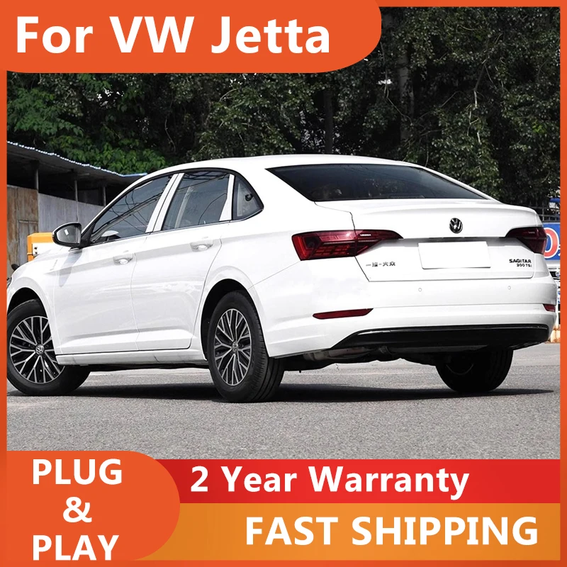 Car Accessories for Volkswagen Jetta Rear Light 2019-2022 Jetta Taillights MK7 DRL Fog Brake Turn Signal Reversing