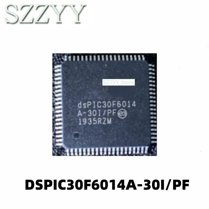 

5 шт. DSPIC30F6014A-30I/PF QFP80, микроконтроллер DSPIC30F6014 для монтажа на плату, микросхема управления