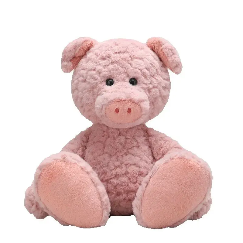 Około 40 cm Urocza Świnka Lis Dinozaur Owca Pluszowe Zabawki Wypchane Miękkie Zwierzę Lalka Śliczny Uspokajający Królik Królik Poduszka Prezent Urodzinowy