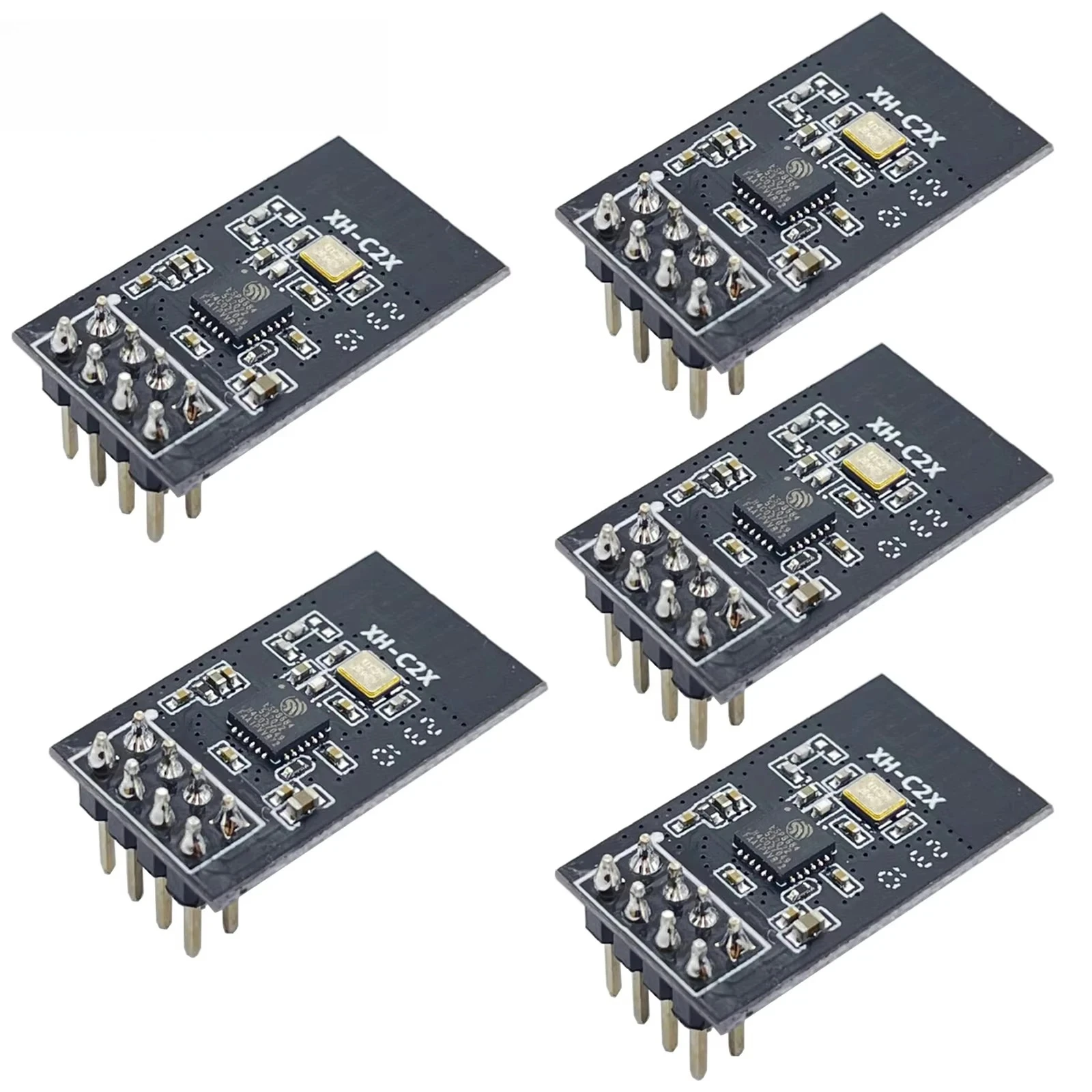 1/2/5PCS XH-C2X ESP8684H4 WiFi Bluetooth Module 32-Bit RISC-V 4MB Flash Board OTA Update GPIO SPI I2C Smart Electronics Projects