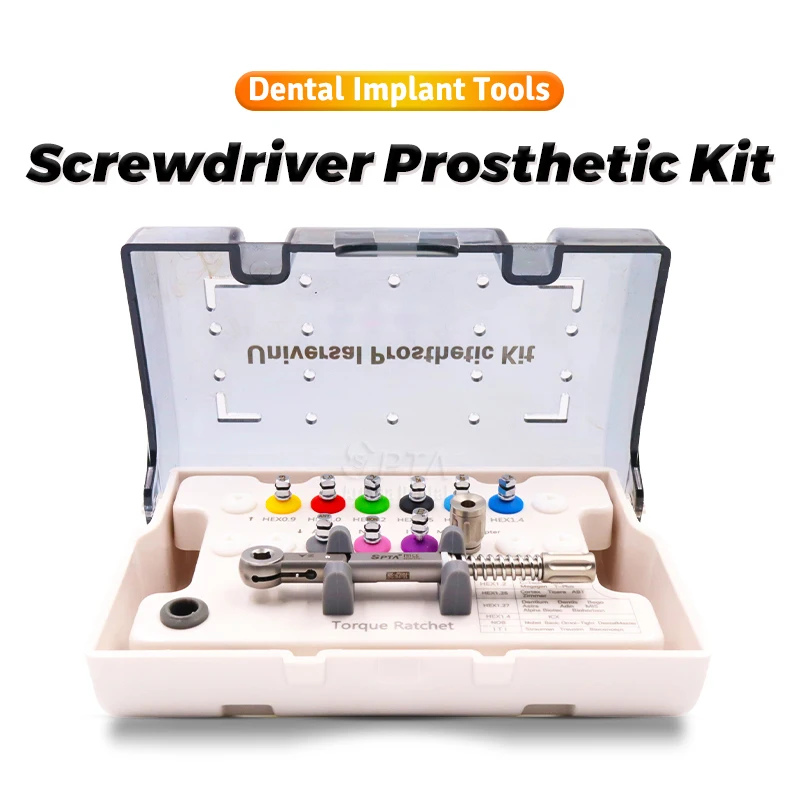 Dental Square Spanner Power Torque Kit Ratchet Dentistry Repair Equipment Dentitst Instrument Drivers Universal Implant Brands