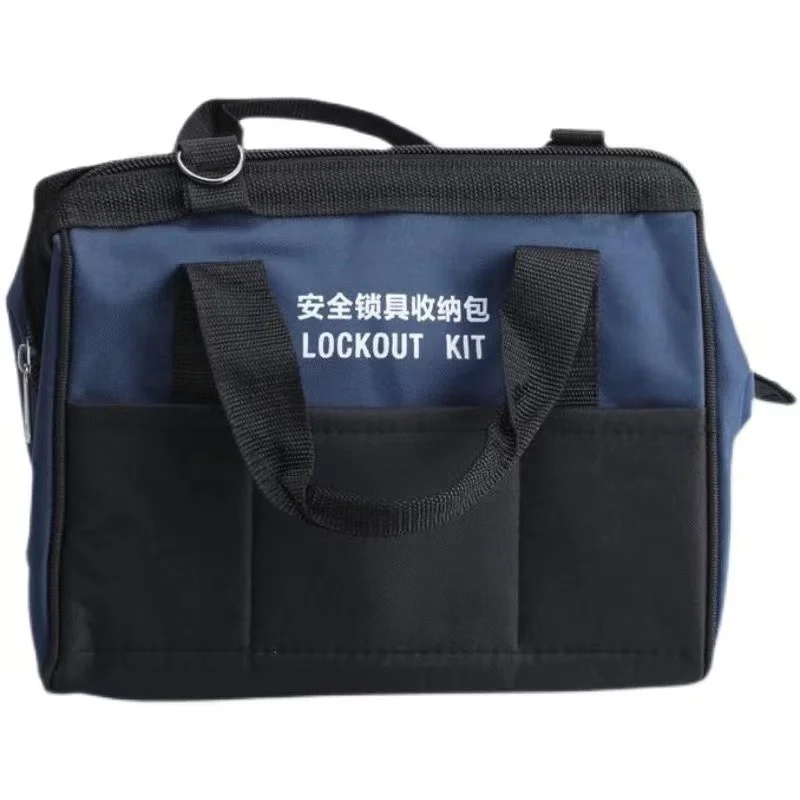 

High Performance Portable Lockout Tagout Bag Waterproof Electrical Lock-out Tagout Devices Kits Tool Bag