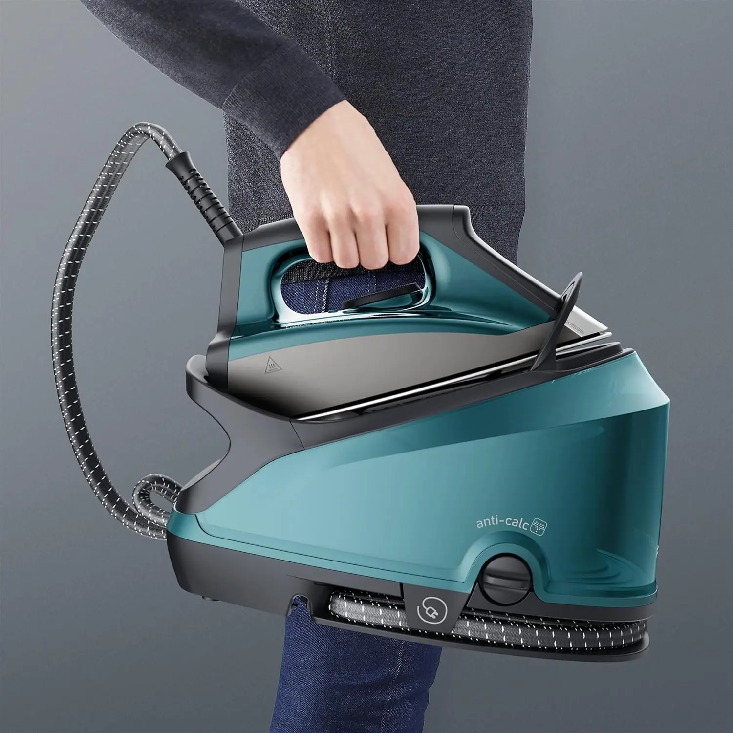 French-Made High-Pressure Large Steam and Dry Iron Household Ironing Handheld Garment Steamer Wet and Dry Dual-Use