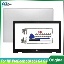 Nowa etui na laptopa dla HP Probook 650 G4 G5 655 tylna pokrywa LCD pokrywa przednia zawiasów górnego tylna pokrywa obudowa ramowa L09757-001