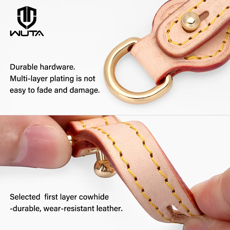 WUTA Bag Strap Transformation for LV Metis Punch-Free Handbag Strap Hardware Protection Leather Anti-wear Buckle Bag Accessories