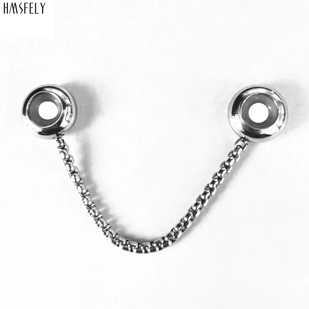 

HMSFELY 316L Stainless steel Chains For Women DIY Charm Bracelets Chains