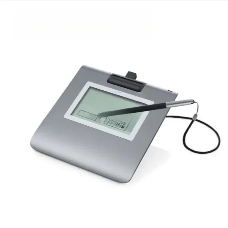لوحة التوقيع الإلكترونية STU-430 توقيع مكتوب بخط اليد شاشة LCD توقيع صناعة الكتابة اليدوية الأصلية