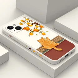 Climbing Cats Phone Case For iPhone 17 17 Air 16 16e 15 14 13 12 11 Plus Pro Max Mini Liquid Silicone Cover