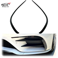 2018 To Up For Mercedes Benz CLS C257 300 300d 350d 400 AMG Line AMG Front Bumper Spoiler Splitter Fog Lmap Light Grille Trim
