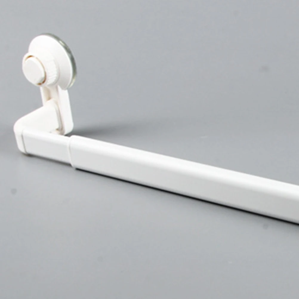 

Premium Vacuum Cup Towel Rack Bathroom Kitchen Towel Hanger Strong Adsorption Easy Install Smooth Surface White