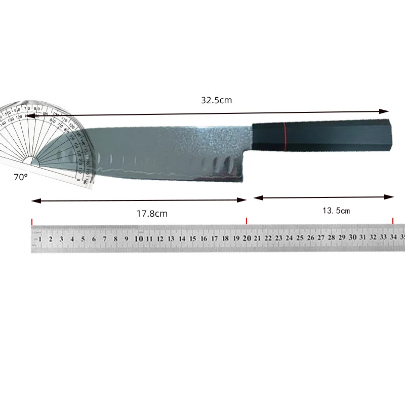 Nóż Santoku 7 cali, ostrze ze stali damasceńskiej 67-warstwowej, rękojeść G10, nóż szefa kuchni do krojenia, sushi, warzyw, tasak, nóż do mięsa, nóż kuchenny, messer