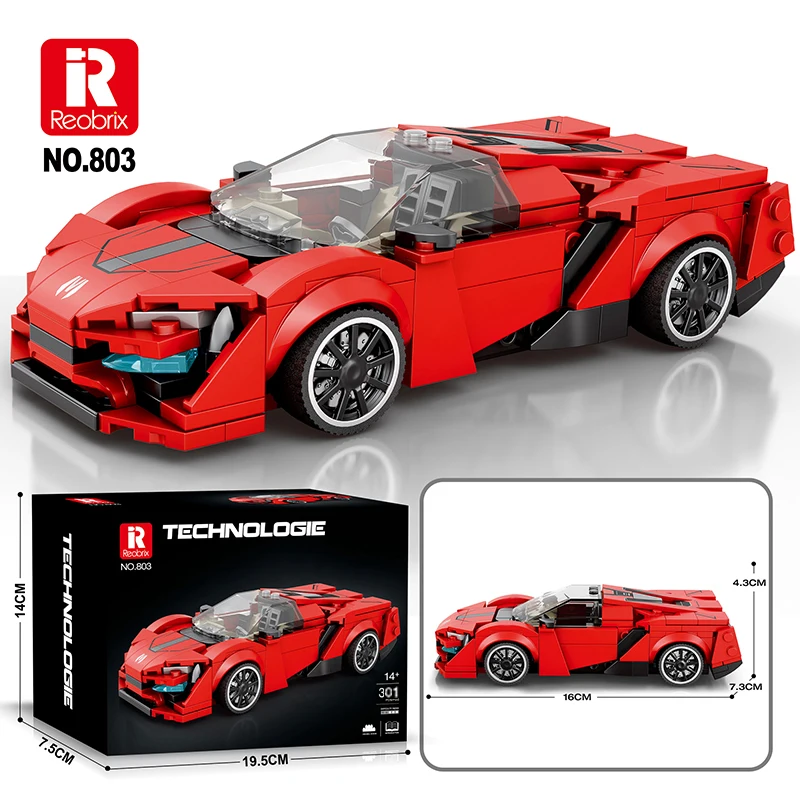 

408pcs URUS Car Building Blocks 803 MOC Bricks High Tech Ideas Toy Kit Collection DIY Gift Kids Adults
