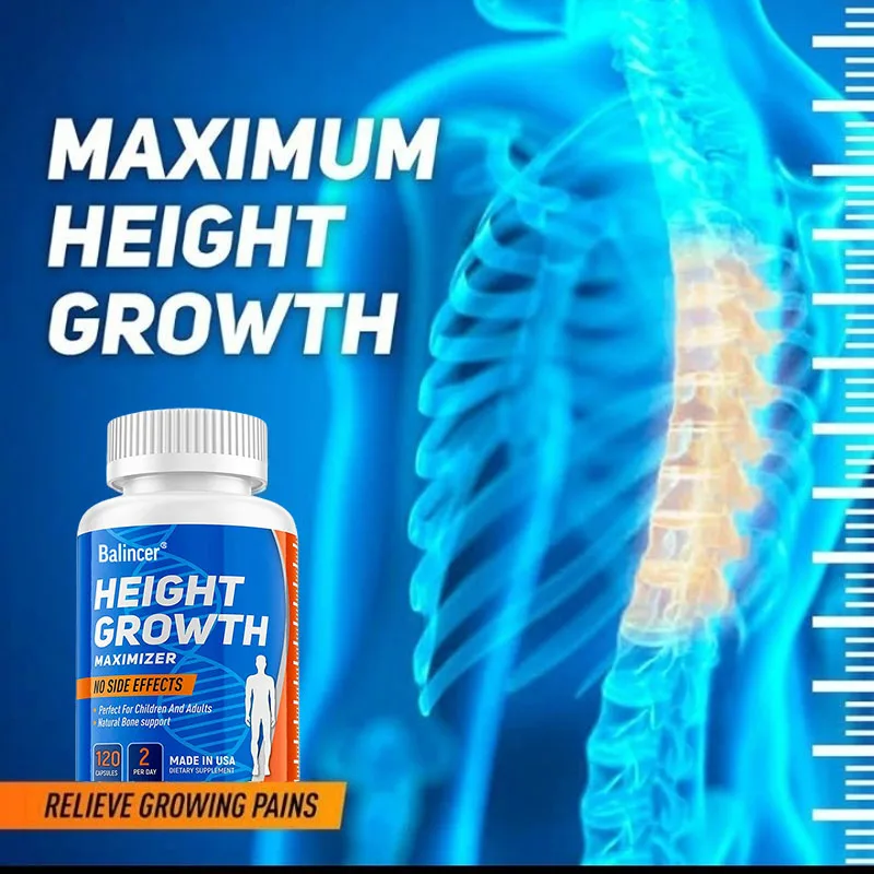 Bone Growth Supplement - Contains Multiple Vitamins To Increase Bone Density, Improve Osteoporosis and Promote Joint Health