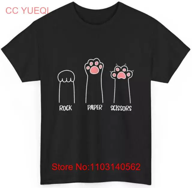 바위 종이 가위 핸드 게임 귀여운 발 재미 좋은 좋은 품질 티셔츠, 사이즈 S-5XL
