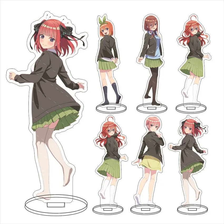 

The Quintessential Quintuplets Acrylic Stand Model Plate Decoration Originality Desk Figure Display Fans Gift Cartoon Products