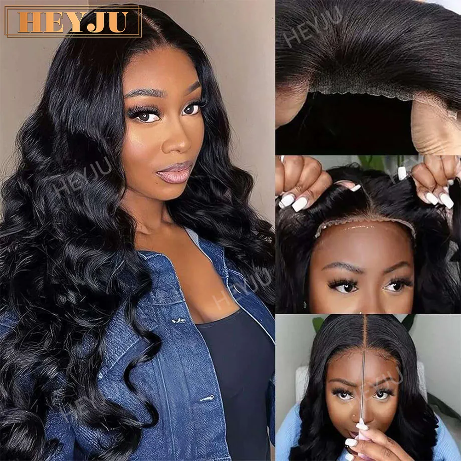 

Бесшовные HD-парики из натуральных волос с прозрачной сеткой, предварительно выщипанные, с эффектом Body Wave, 30-32 дюйма, прозрачный фронтальный парик, бразильские парики 5x5 с предварительно нарезанной сеткой