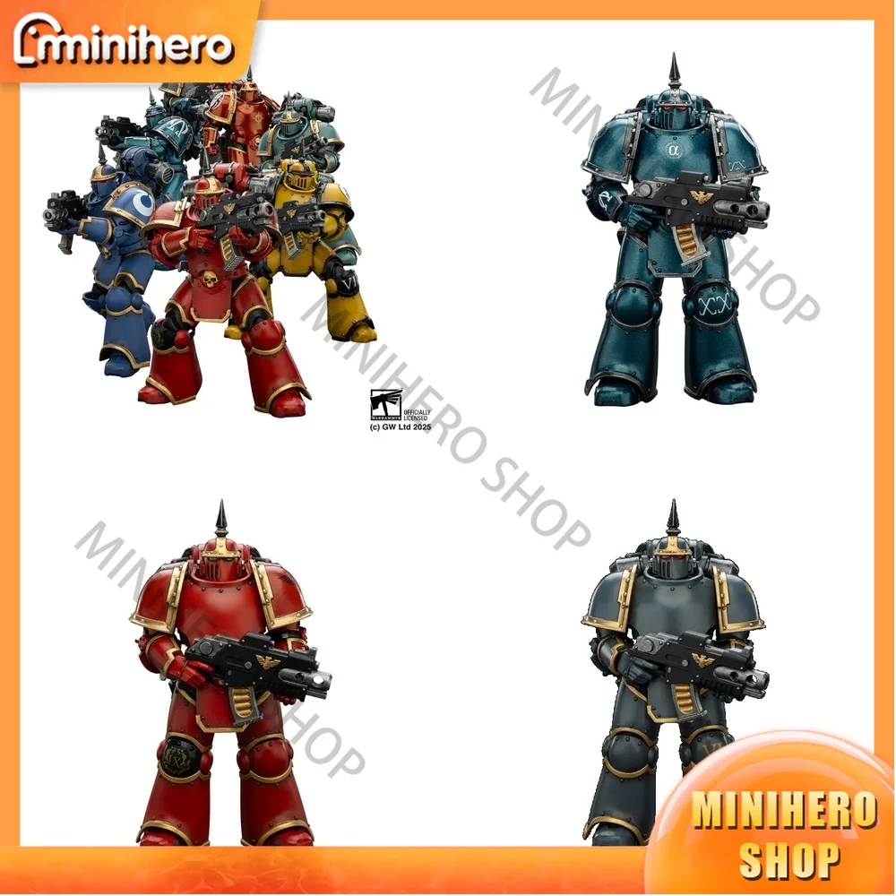

In Stock JOYTOY Horus Heresy 1/18 Scale Action Figure Space Wolf Holy Blood Angels Imperial Fist MK III Tactical Legion Toy