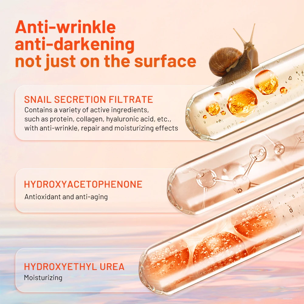 Pore Ampoule Snail 100% Essence Hyaluronic Acid Shrink Pores Original Solution Moisturizing Essence Rejuvenating Essence