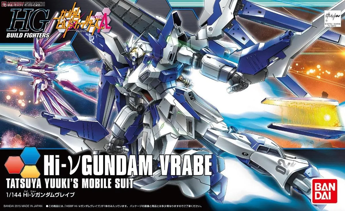 [In Stock] Bandai HGBF 029 Hi-nu Brave Gundam GundamAssembly model