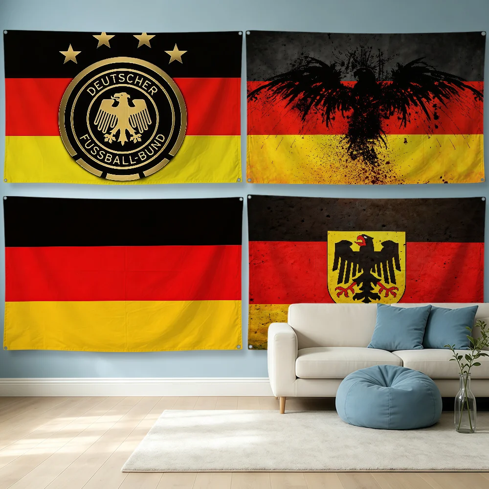 Outdoor Camping Wallpaper - Flag Germany Flag Polyester Banner Flags