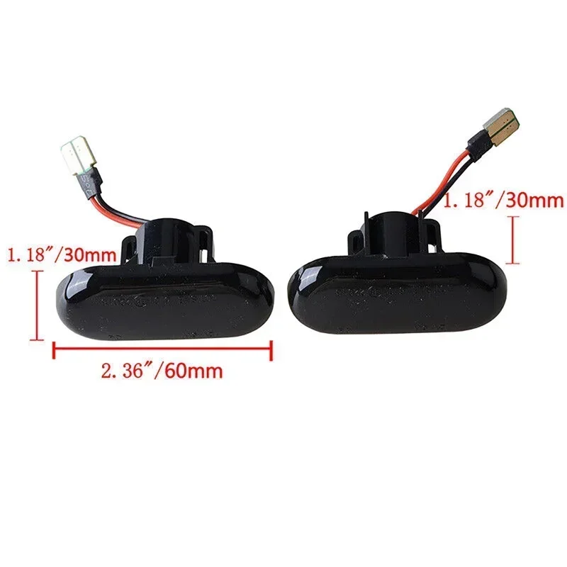 Car Dynamic Sequential LED Front Fender Side Marker Lamp Turn Signal Light For Nissan 350Z Pathfinder Navara D40 Pickup