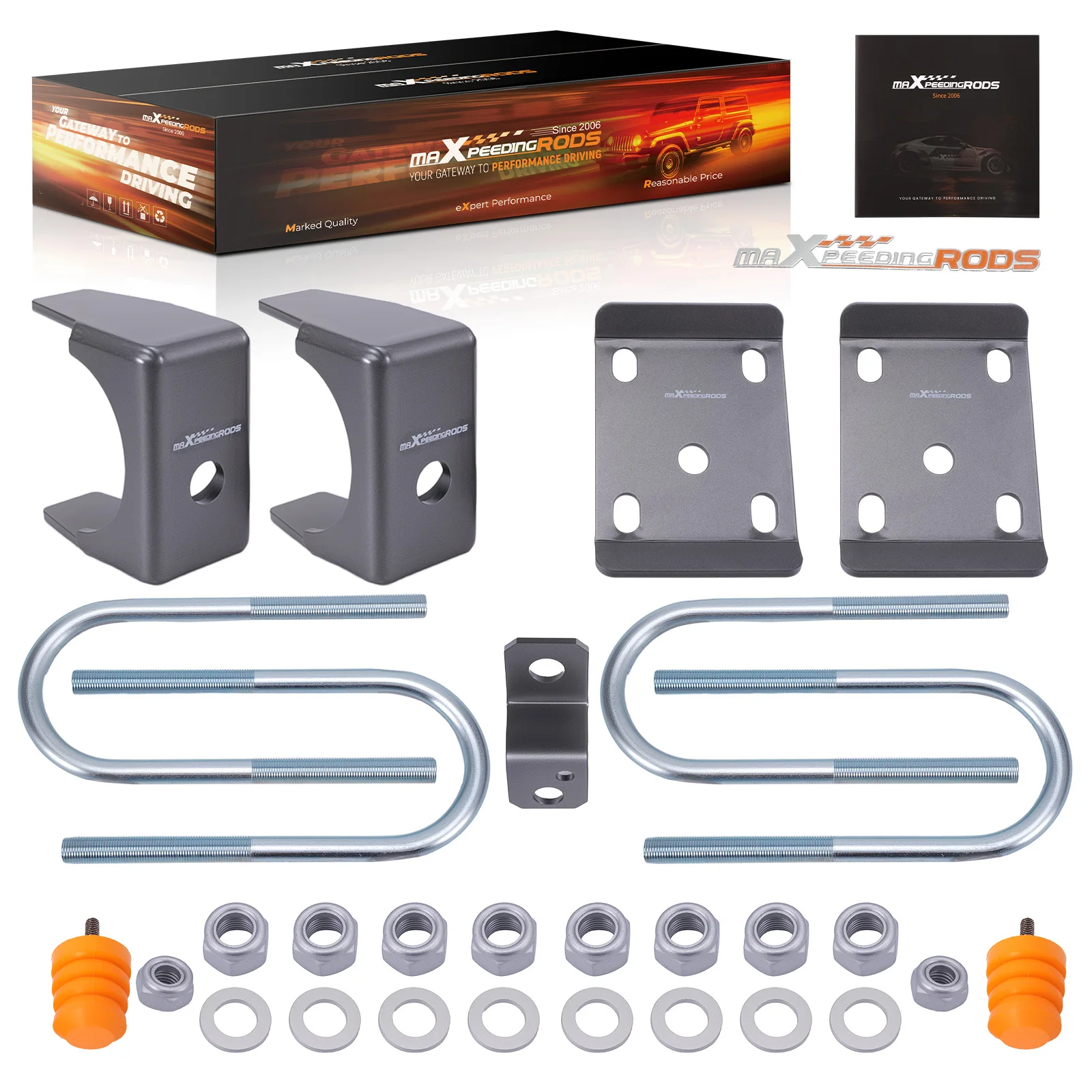 

6 Inch Rear Suspension Lowering Kit for Ford F150 1997-2004 Steel Construction