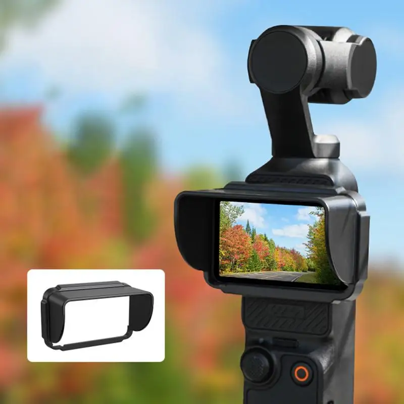【Y】Sun Shade Quickly Release Sun Shade Cover Light Shielding Lightweight Screen Shade Camera Accessories For Osmo Pocket 3/4