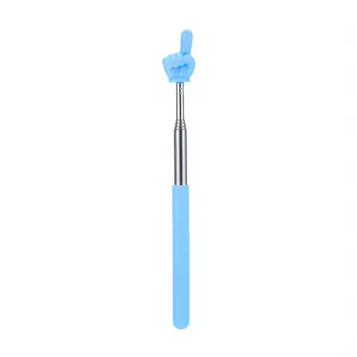 Creative Stainless Steel Teaching Telescopic Rod Finger Design Teaching Stick multifunctional Reading Stick home School Supplies - Image 11